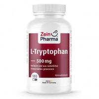 Питание с аминокислотой L-триптофан L-TRYPTOPHAN 500 mg Kapseln 180 шт Zein Pharma Питание с аминокислотой L-триптофан L-TRYPTOPHAN 500 mg Kapseln 180 шт Zein Pharma